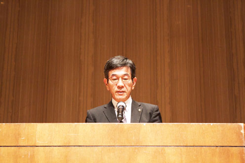 来賓祝辞／山口県教育委員会・教育次長 原田尚様